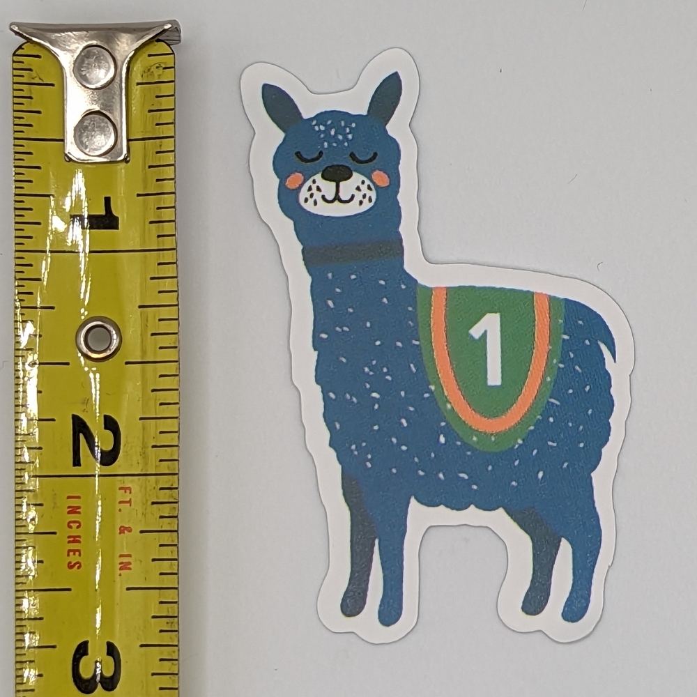 Llama Sticker - Picture 2 of 2